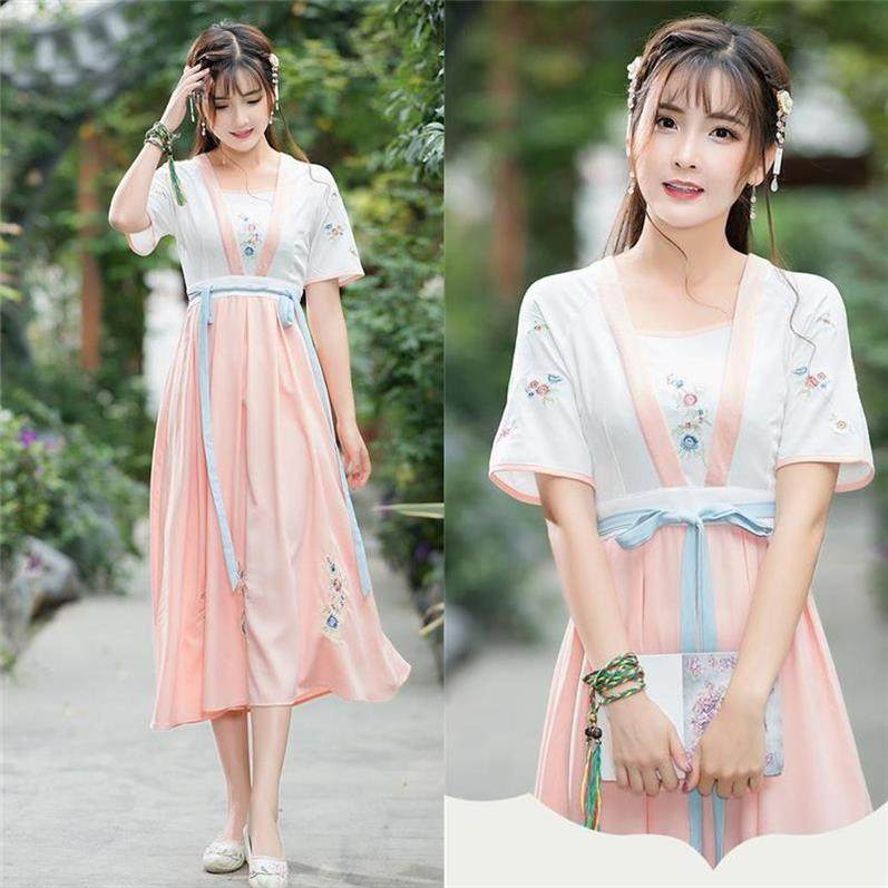 新款汉服星空十二破裙芙蕖超仙淡雅民族服装