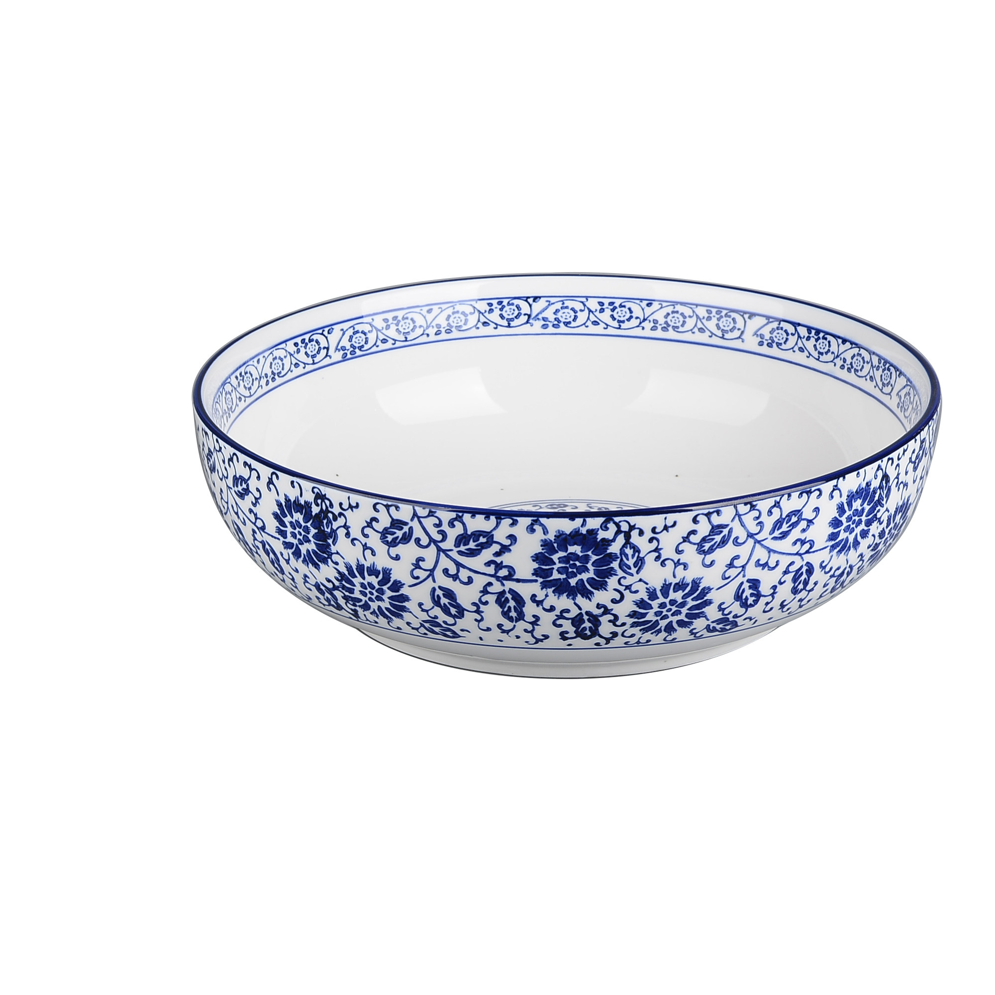 汤碗酸菜鱼盆汤盆菜碗釉下青花瓷水煮鱼碗国产复古盆