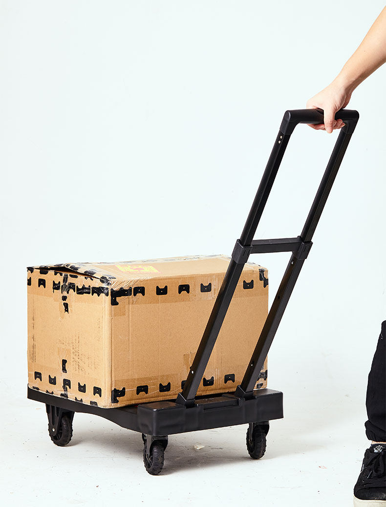 加厚折叠手推车平板车拉货车拖车