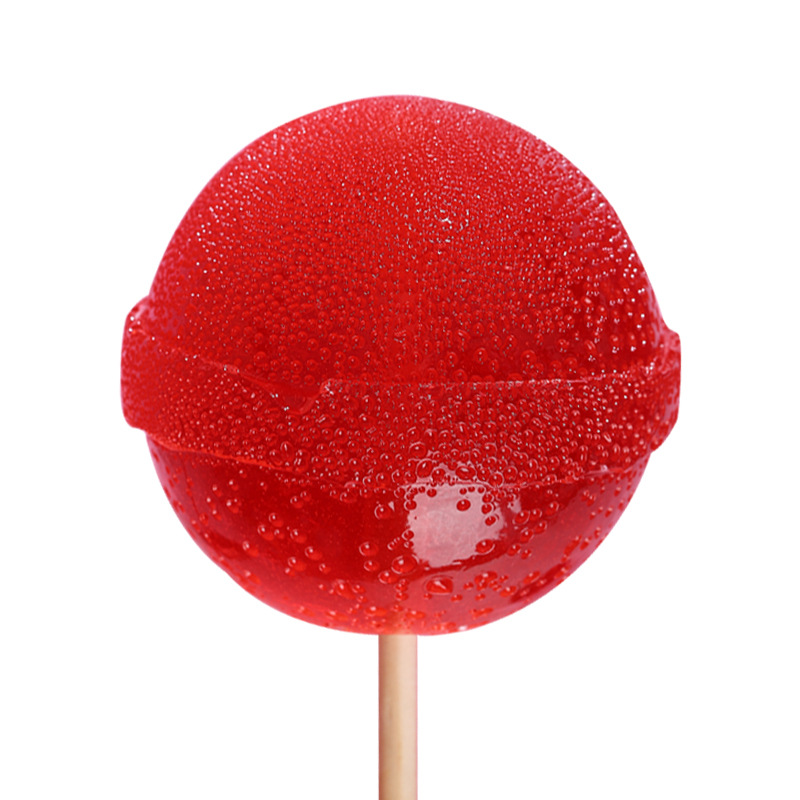 创意超大棒棒糖2支巨形特大可爱球形抖音零食品吃舔不完的软糖果