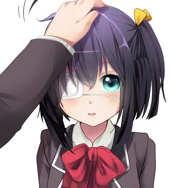 jk二病lolita二次元cos日本进口单眼眼罩眼睛cosplay配件