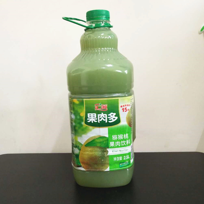 果肉汇源25l多桃山楂猕猴桃饮料1桶装2桶装果味