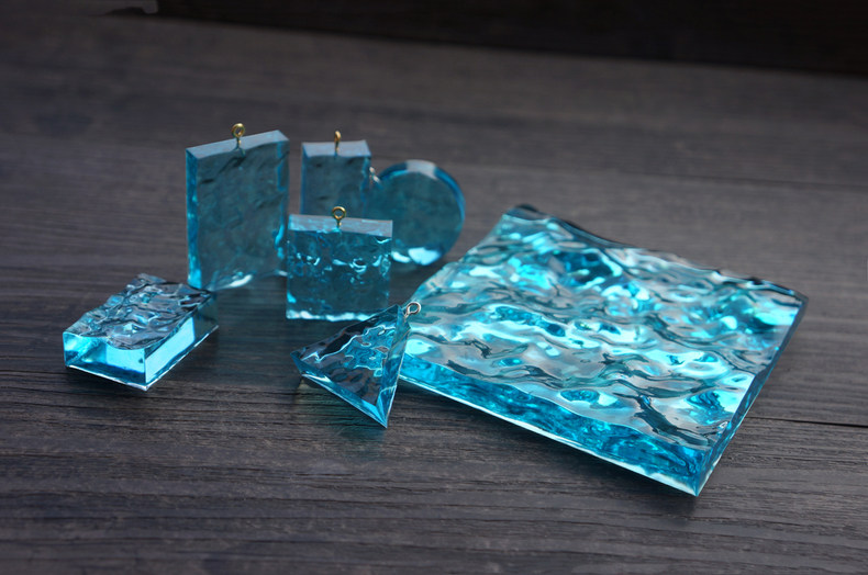 模具水纹滴胶大号海洋硅胶diy水晶晶滴镜面其他diy饰品配件