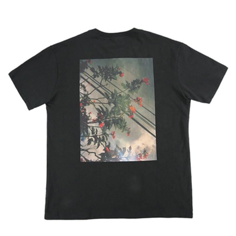 fearofgodessentials复线fog花卉印花短袖男女t恤