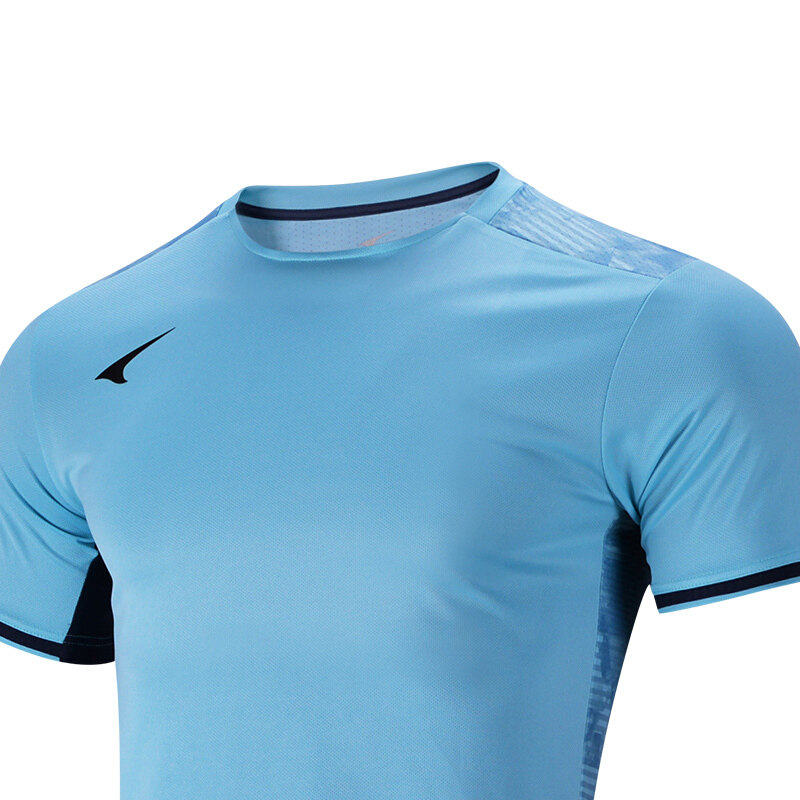 ucan锐克足球服上衣男子短袖训练服成人团购定制印字足球衫组队服