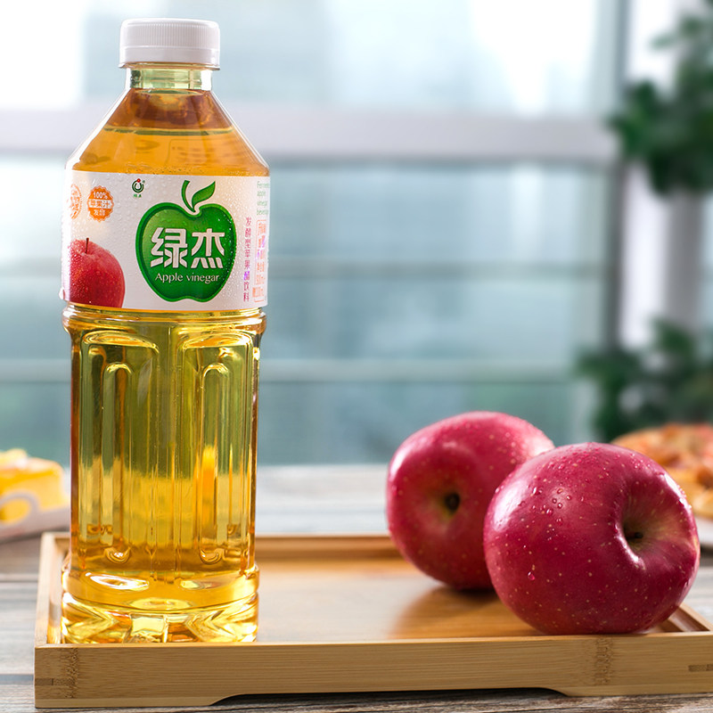 山东烟台绿杰发酵型苹果醋大瓶家庭分享装果风味果味
