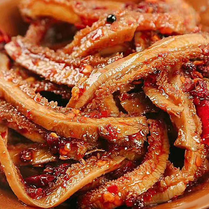 买3送1 香辣,蒜香牛肚即食麻辣卤味毛肚牛肉类熟食零食小吃100g