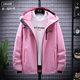 Spring coat men middle-aged father fitted hooded casual jacket Spring and Autumn clothing new windbreaker jacket 2020 Spring coat men middle-aged father fitted hooded casual jacket Spring and Autumn clothing new windbreaker jacket 2020
