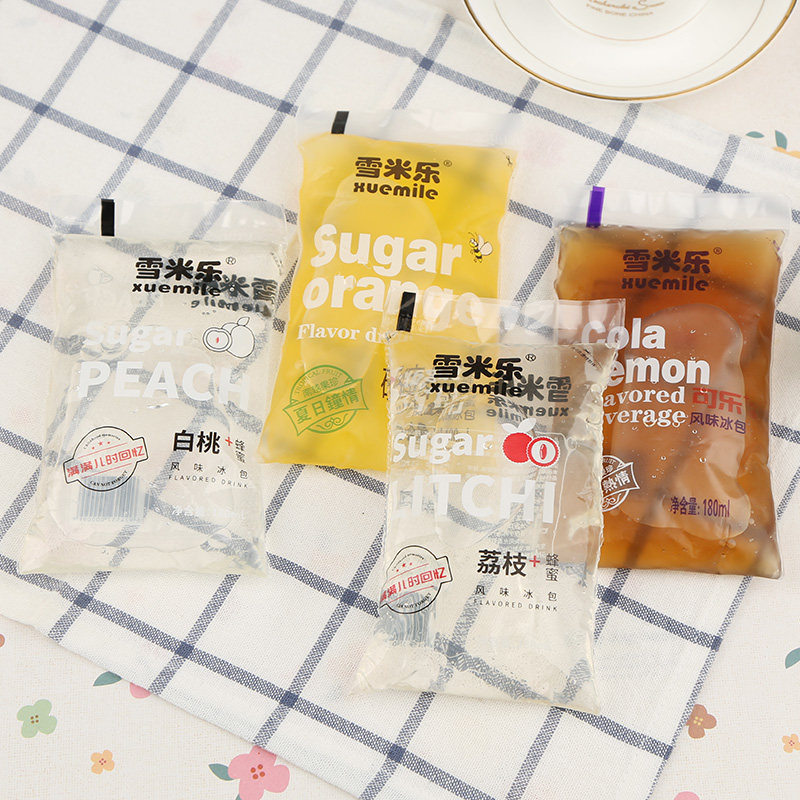 老式冰袋饮料夏日小时候果汁风味冰包透心凉童年8090后怀旧儿时