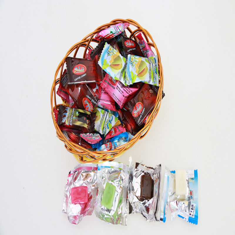 云南腾冲进口缅甸特产零食大袋水果糖沙拉糖香体喜糖大礼包800克