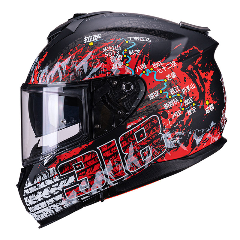 意大利vcoros摩托车头盔男女个性摩旅四季镜片全盔摩托车头盔