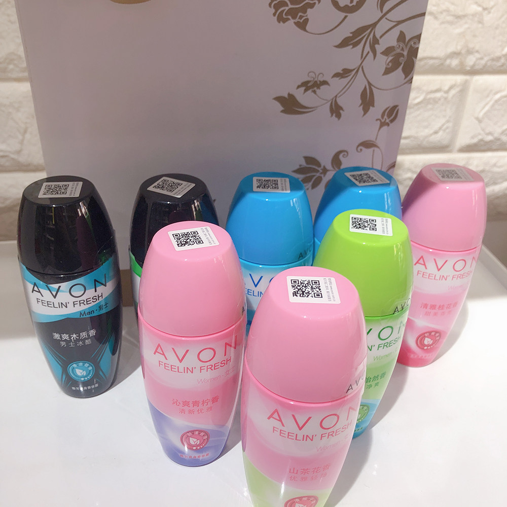 雅芳走珠止汗露40ml男女防汗滚珠香体山茶淡香腋下持久去味走珠露