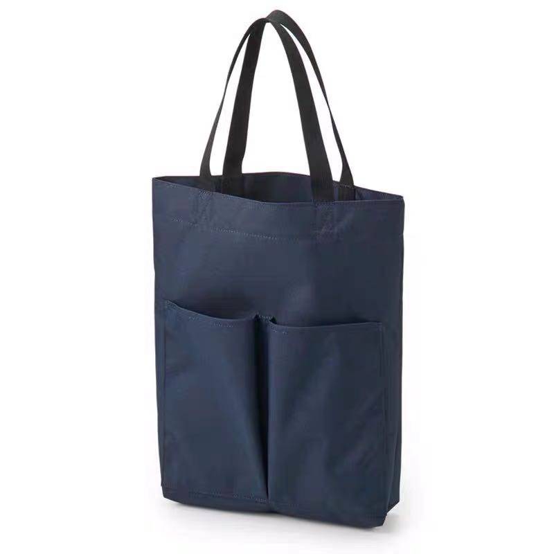 日本无印良品muji托特帆布包单肩包不易不易沾水防水挎包