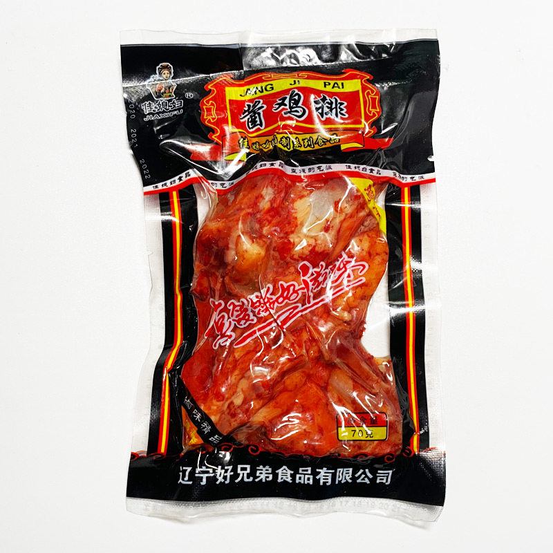 酱鸡排乡巴佬风味骨架鸡肉零食即食熟食卤味人吃鸡肉零食