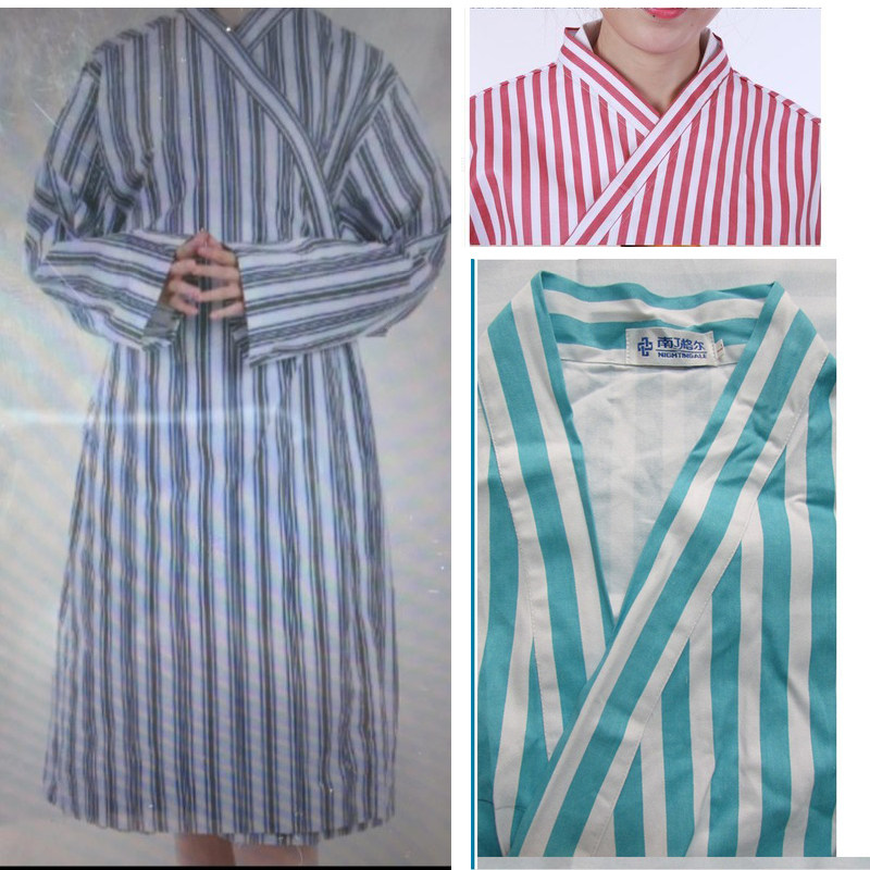 睡衣医院美容院诊所居家男女病号优质条纹纯棉医护制服