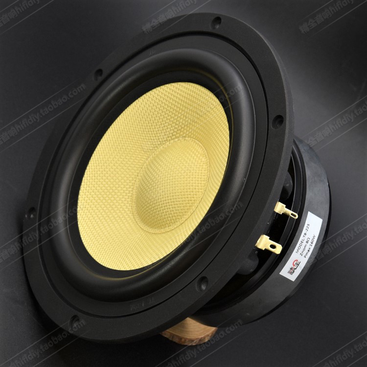 5寸7寸顶端防弹布编织盆中低音喇叭扬声器单元f6-182_不打折现价299元