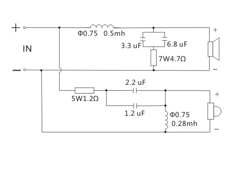 佳讯kasun原厂全新 发烧音响 音箱高低 二分频器 l-280c