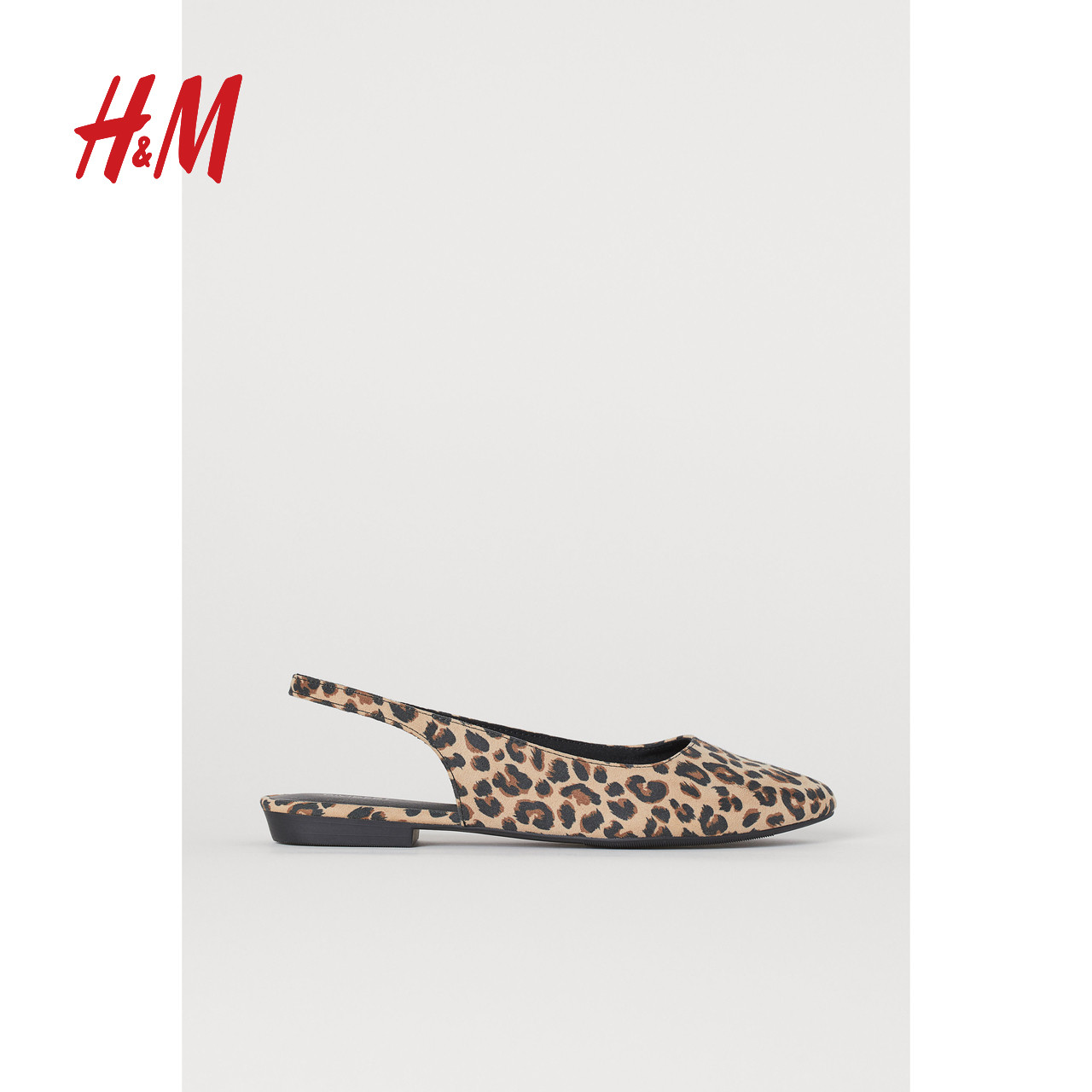 女鞋hmdivided单鞋女2020新款低帮鞋淑芭蕾浅口单鞋