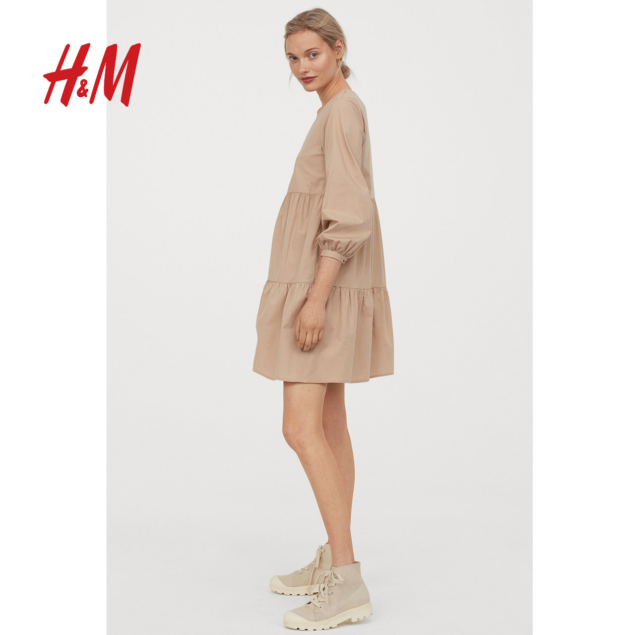 hmdivided女装ins风裙子女夏春秋2020款连衣裙宽松连衣裙