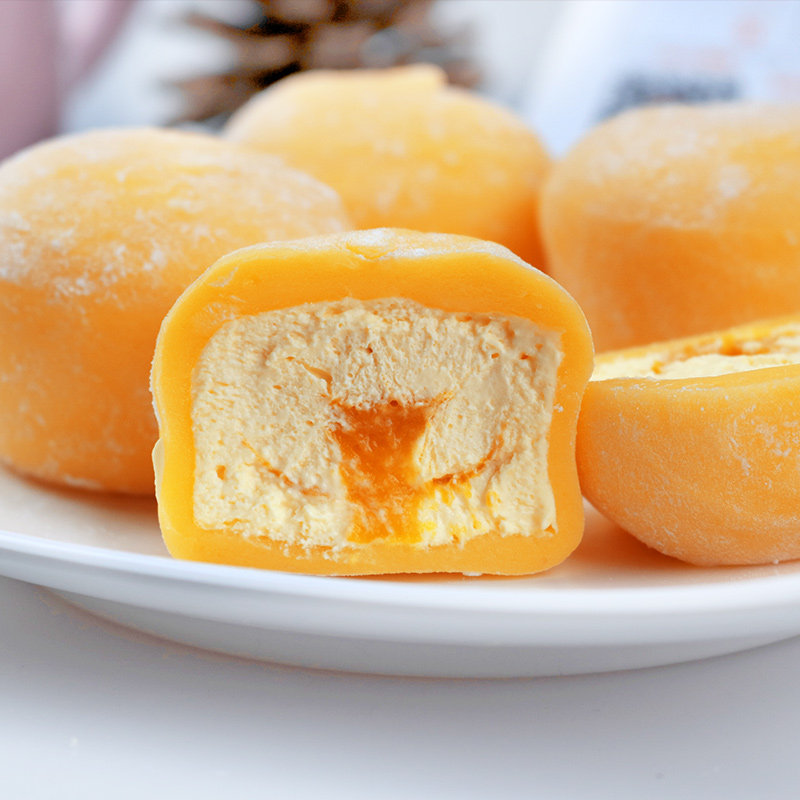 雪媚娘裕和慕斯大福甜品组合装提拉米苏榴莲芒果抹茶红豆锁鲜糕点