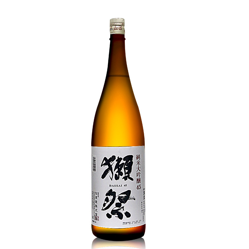 清酒 日本清酒 日本原装进口清酒 獭祭纯米大吟酿45清酒1.8l