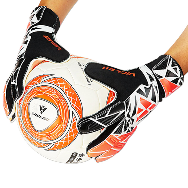 vicleo守门员手套足球门将专业护腕护指儿童中学守门员手套