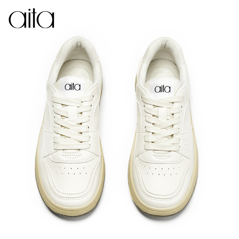 aita艾塔复古小白鞋休闲板鞋