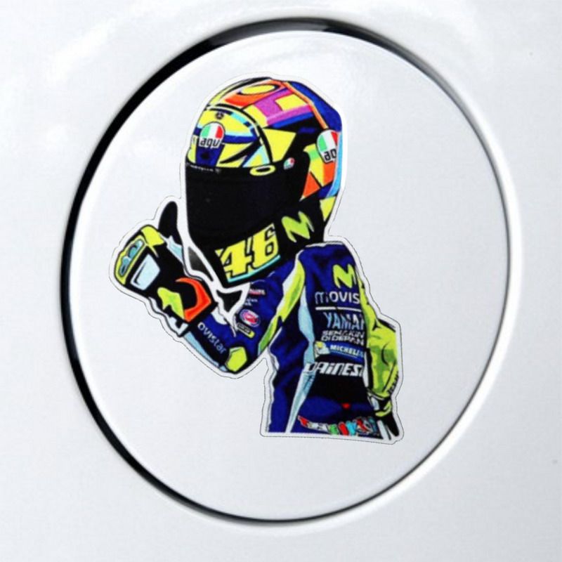 摩托车车贴创意个性电动车装饰罗西卡通汽车装饰贴