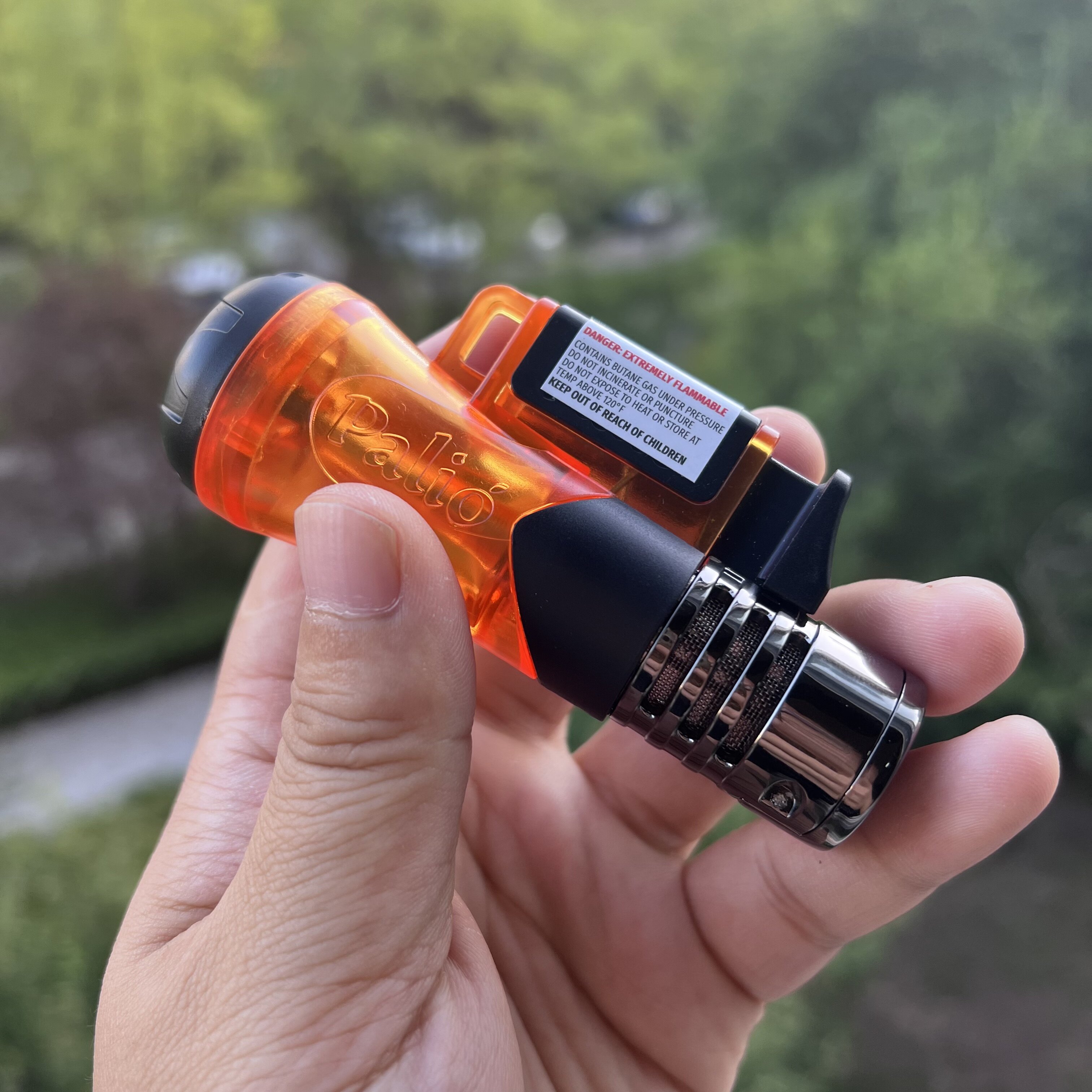 雪茄美国palio打火机大容量单火焰火焰喷枪点火器pal-cl-120充气打