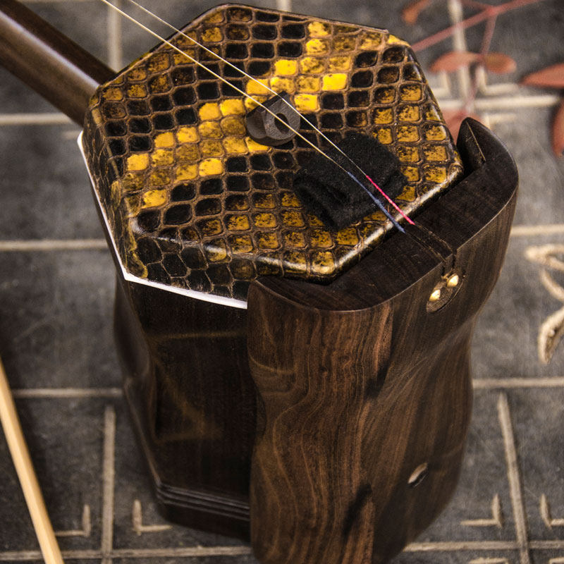 二胡汉乐乐坊乐器古夷苏木成人儿童专业考级二胡