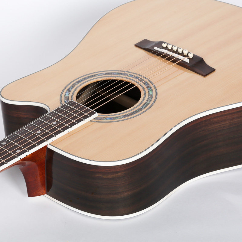 eggle艾歌ed30cna缺角专业演奏单板民谣吉他民谣吉他