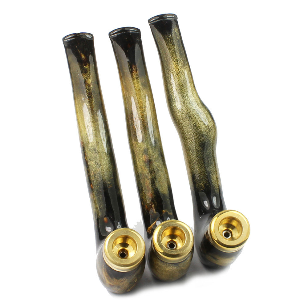 烟斗烟嘴小巧玲珑青皮皮柳双重过滤烟油不可抽烟烟嘴