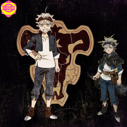 黑色四叶草五叶草亚斯塔鞋战斗服