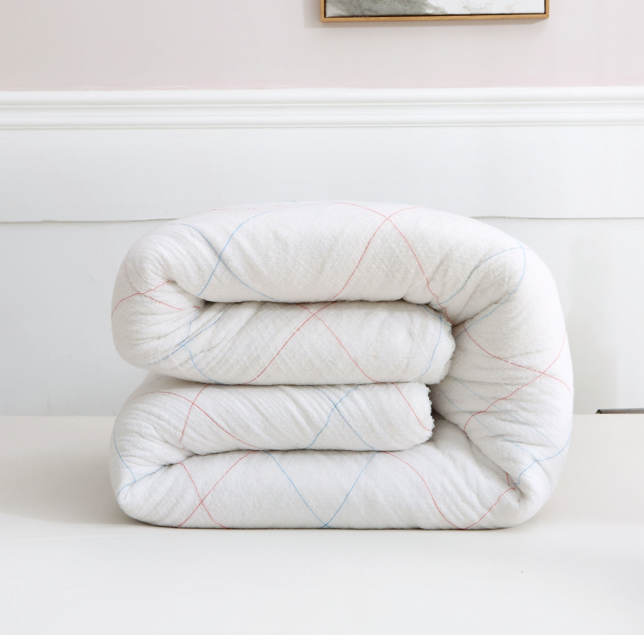 棉絮棉被学生宿舍床垫被单人棉花被子被芯春秋冬被加厚10斤被褥子