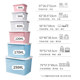 Extra large thick plastic storage box snack storage box large capacity moving storage box toy clothes storage box Extra large thick plastic storage box snack storage box large capacity moving storage box toy clothes storage box
