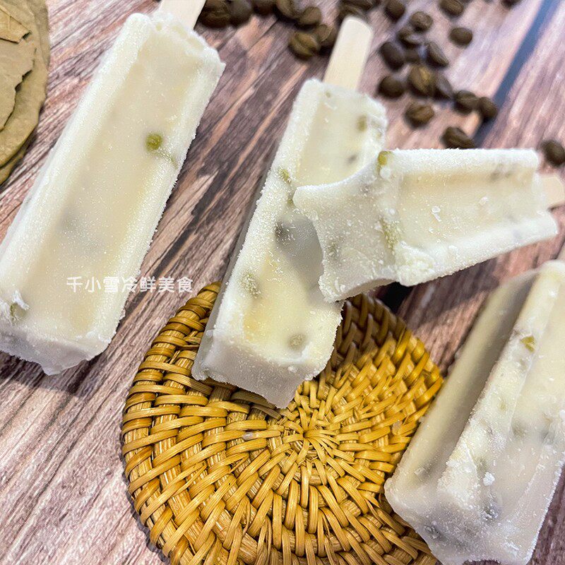 美旗网红4支激凌冰淇淋冰棍冰糕豆排棒冰手工冰淇淋