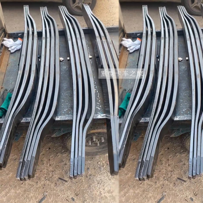 适用板簧单片四片三片弓子解放弓片j6p总成其他