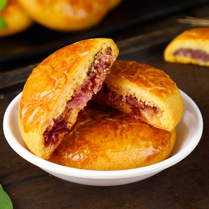 云南特产玉溪美食沾益小粑粑手工网红糕点零食小吃土特产整箱早餐