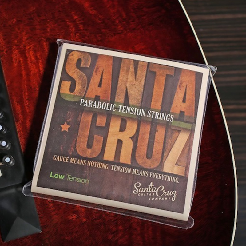 吉他santacruz圣克克鲁弦琴琴弦磷铜手工民谣琴弦