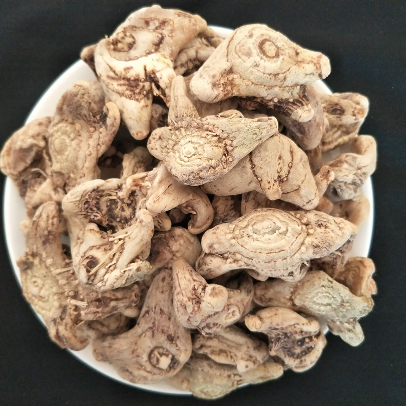 正品三叉旱白芨整个500g包邮 可免费磨白芨粉 七子美白粉原料野生