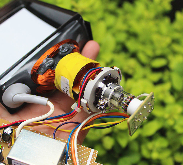 日本品牌sony微型4寸crt显像管怀旧黑白电子显示器件