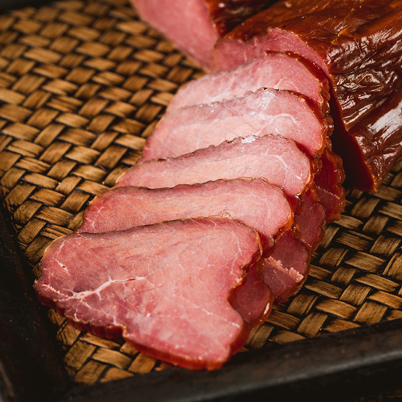 正宗腊牛肉湖南牛肉干农家自制烟熏湘西特产风干黄牛超腊味1斤装