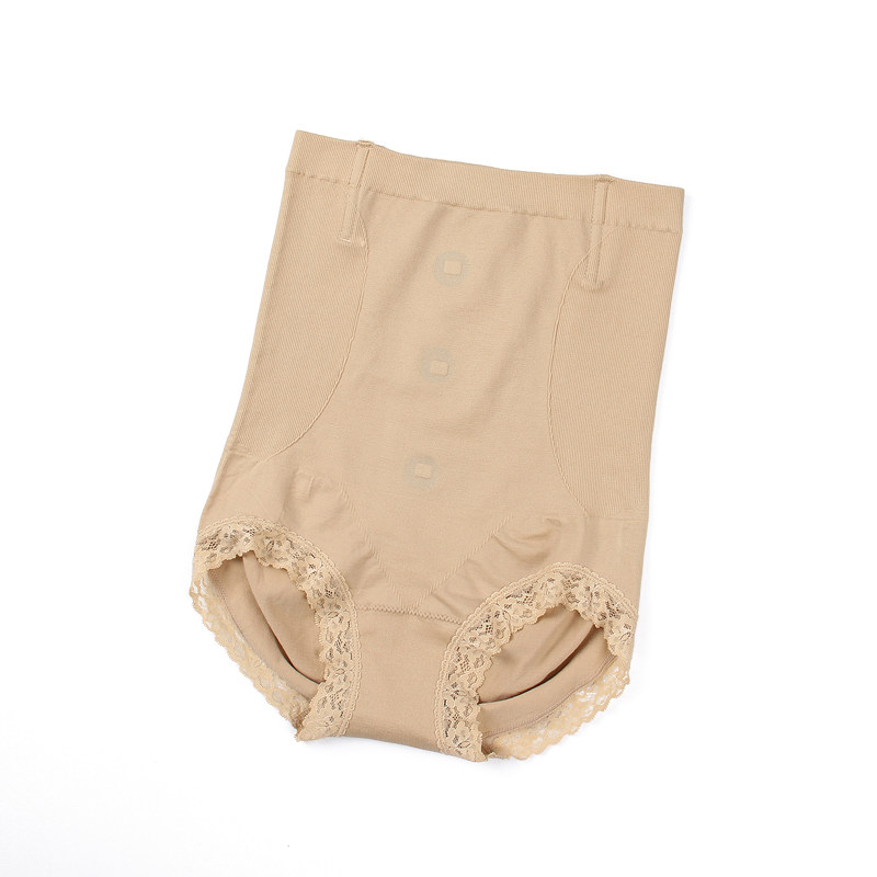 夏季收腹裤头女高腰收胃提臀紧身塑形产后收小肚子纯棉裆塑身内裤