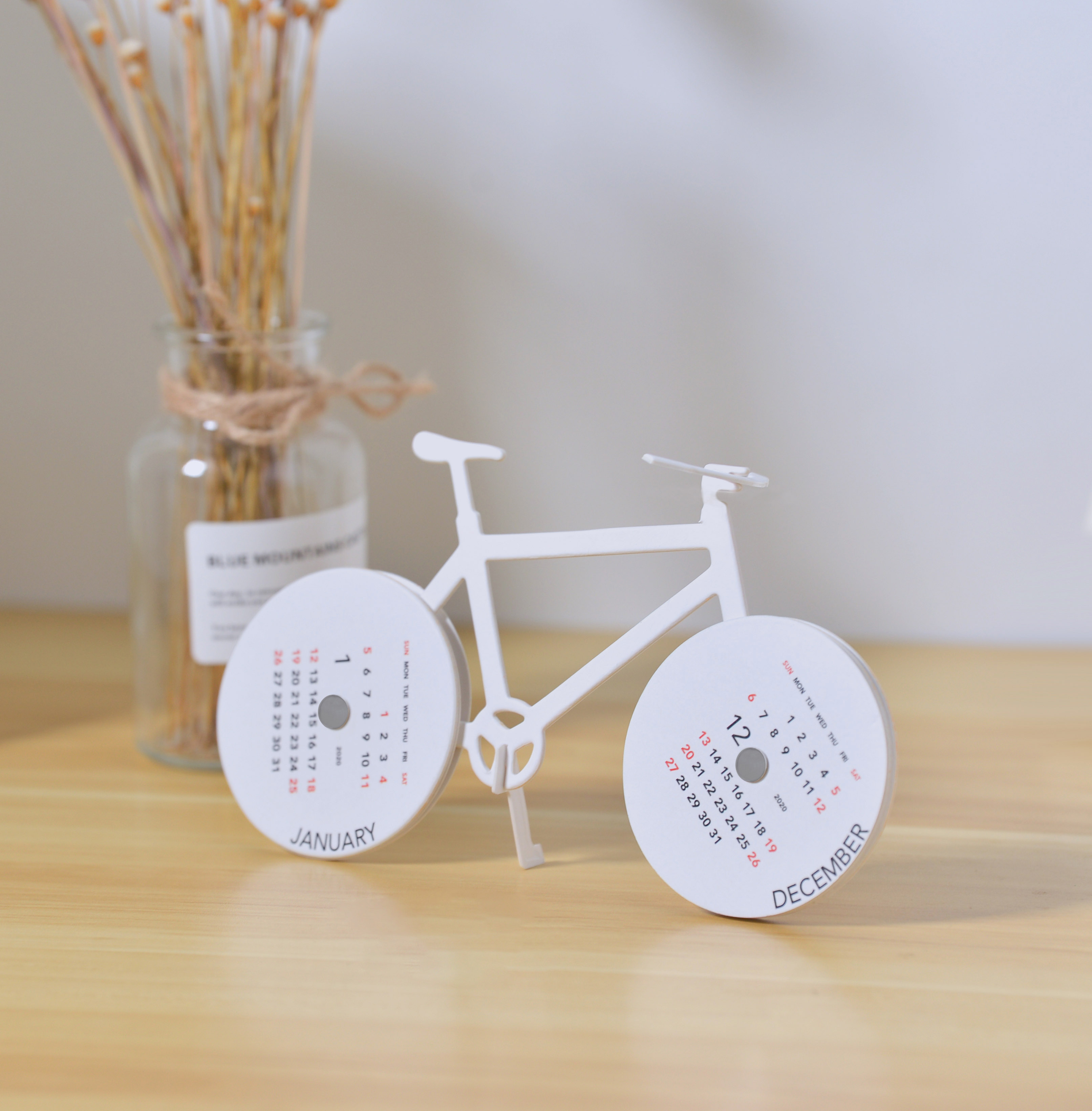 2022年新款diy高档创意日历台历办公室桌面台式台历