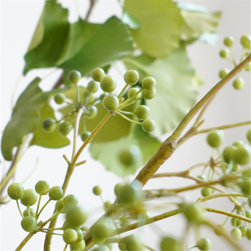na花房清爽简约出口高级仿真叶草假花绿植仿真花