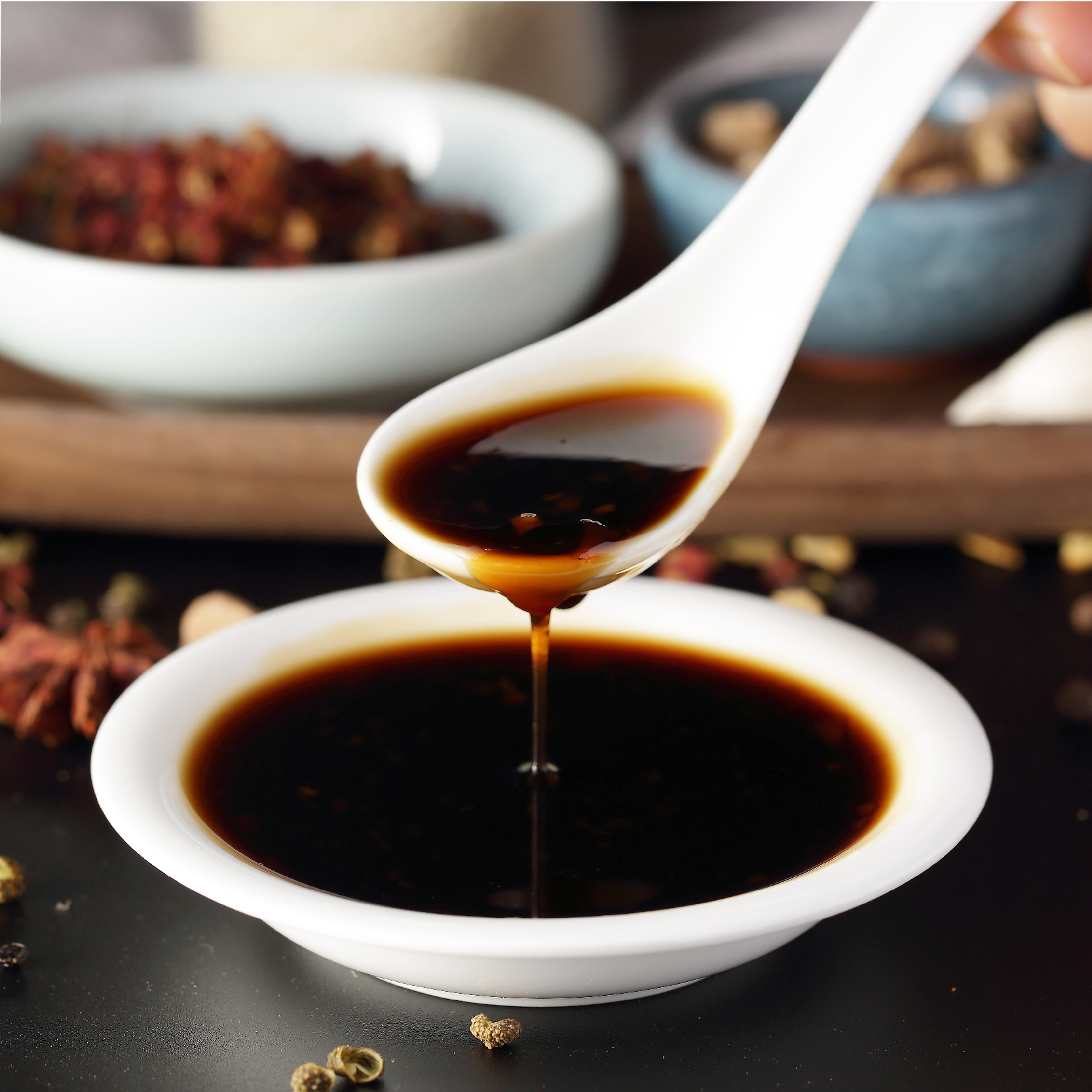 韩式蒜香酱油酱料制作图片