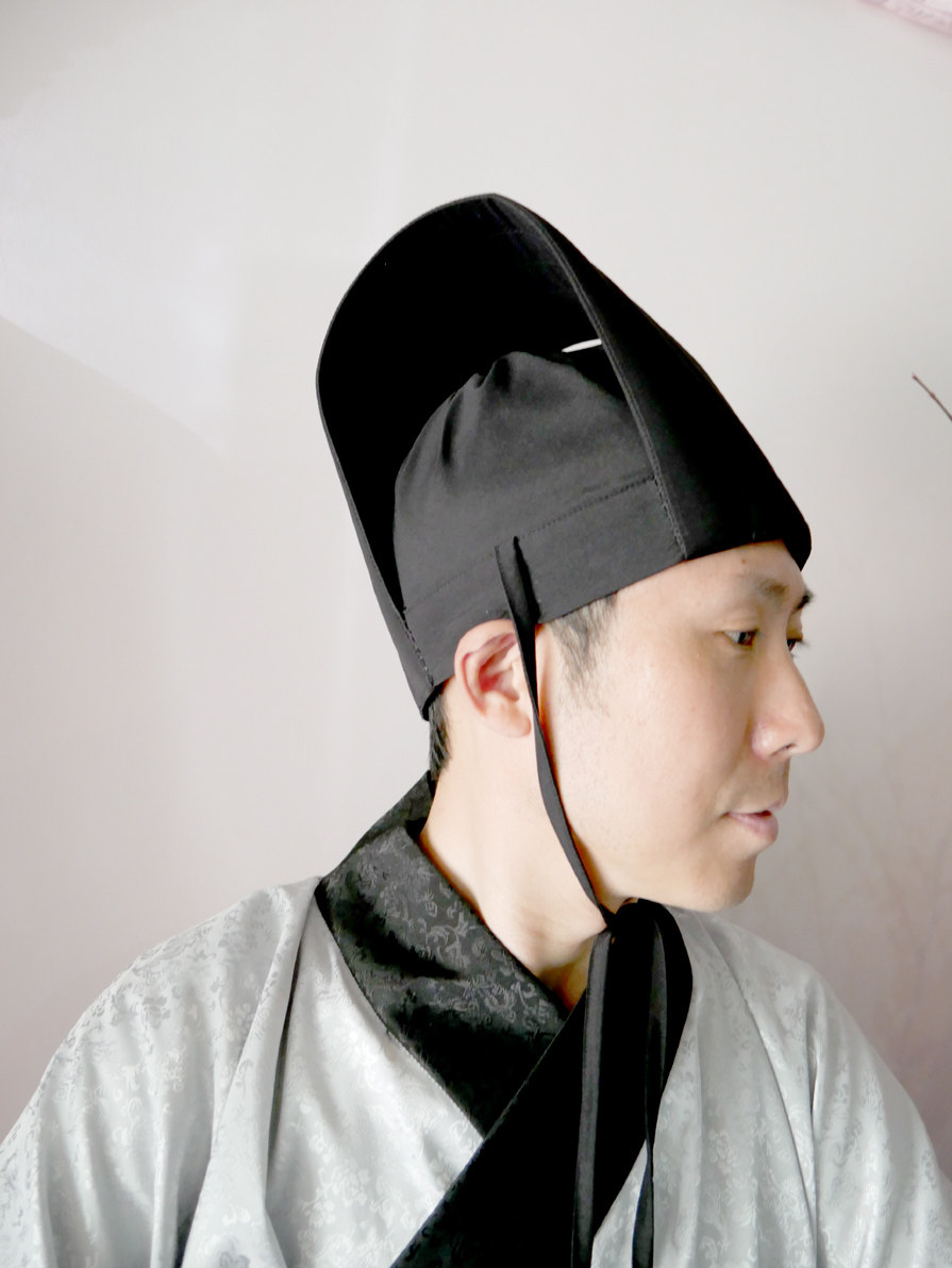 冠帽三加成人日常首服布冠男子复原手工汉服帽子