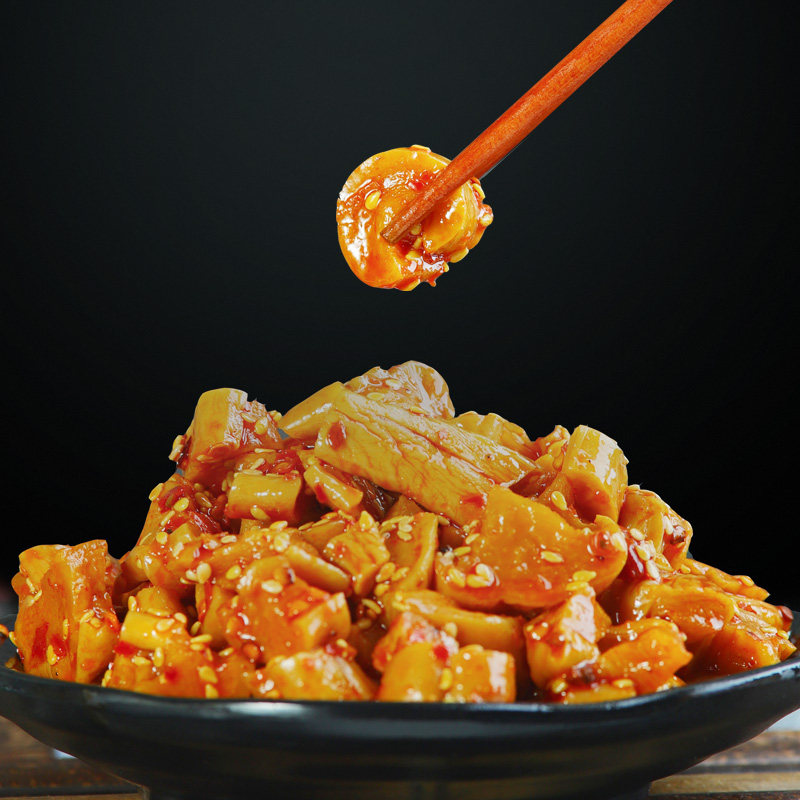 萝卜达福馋嘴真空袋装净重8斤香辣咸菜酱菜酱菜