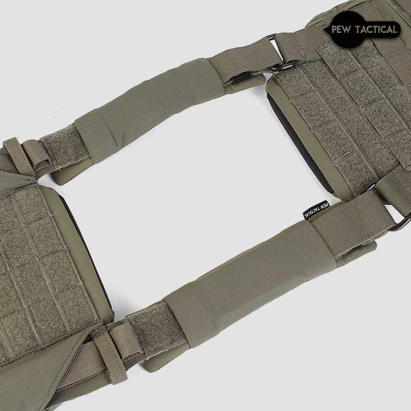 pewtac海狸thorax战术背心缓冲肩垫通用型迷彩户外战术背心