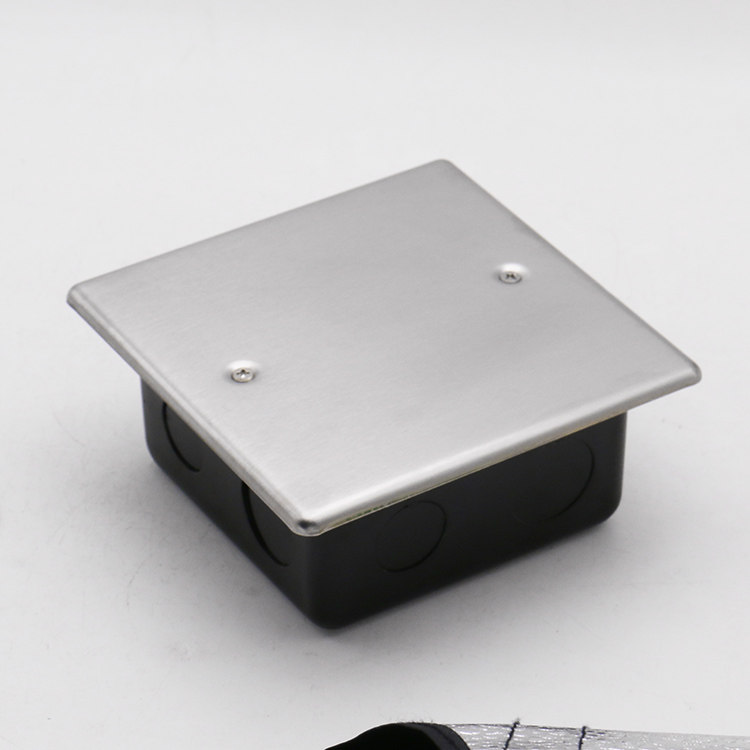全不锈钢盖子盲板地插盖板常规型底盒暗盒盖板接线盒封地插空盖板